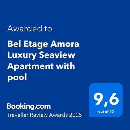 Bel Etage Amora Luxury Seaview Apartment With Pool-3